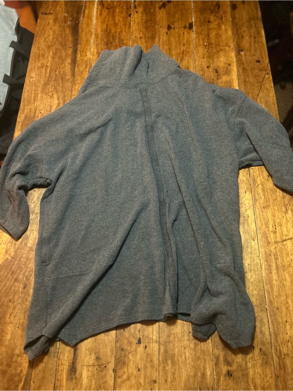 Women's Gray mock neck Sweater